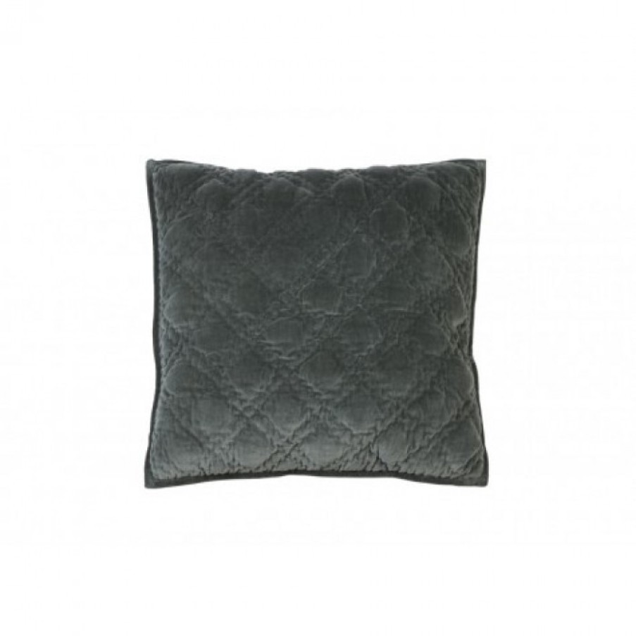 Textile Textile | L & L Diamond Cushion Green Cm 50 X 50