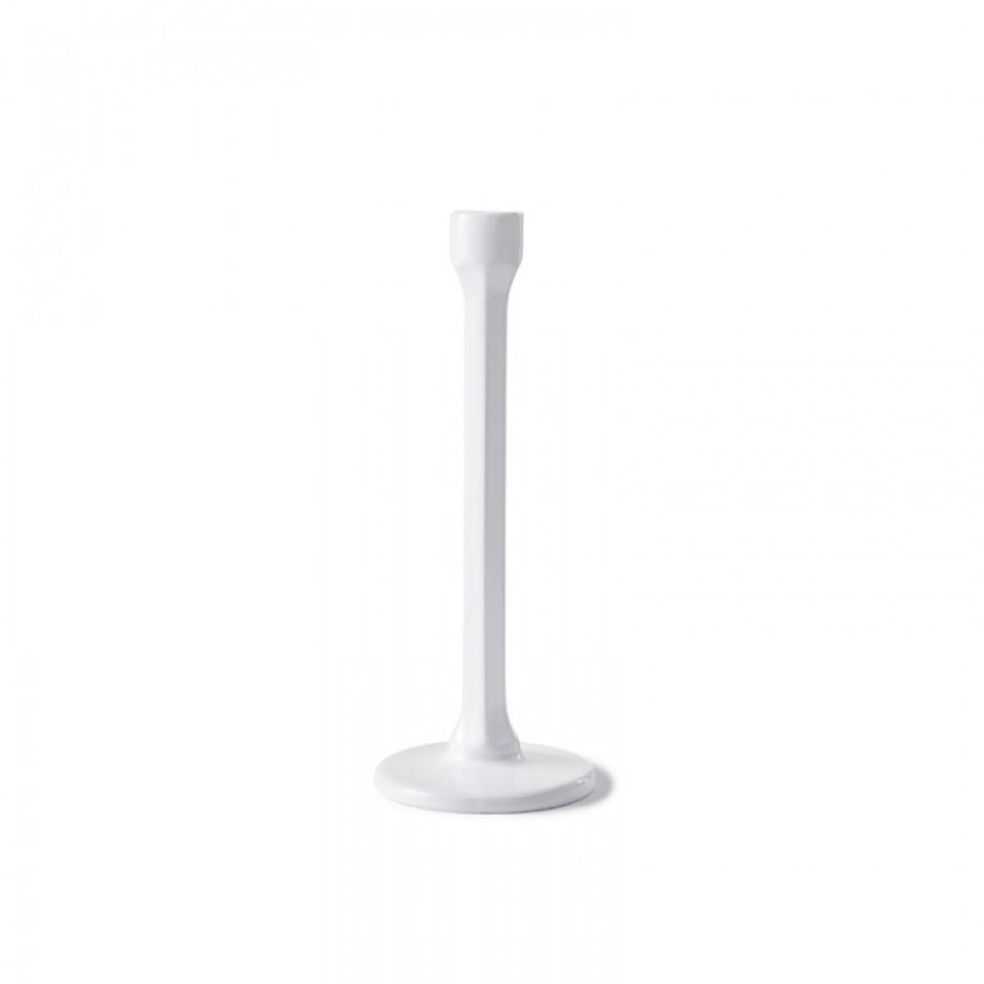 Decor Decor | Atipico Esag Candlestick White Single High Cm H27