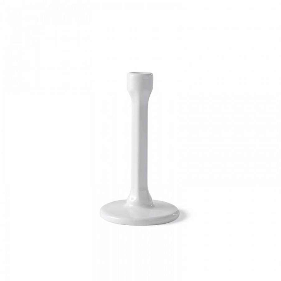 Decor Decor | Atipico Esag Candlestick White Single Low Cm H19