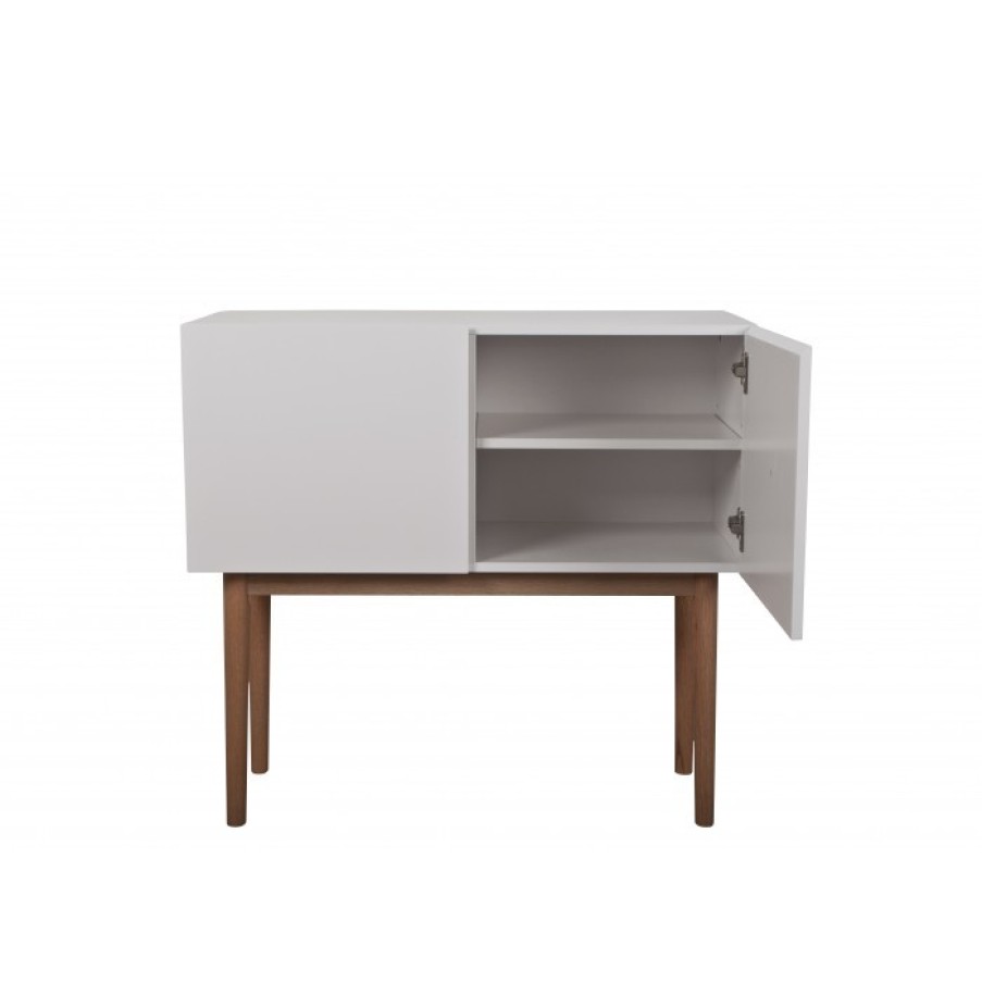 Furniture Furniture Dressers | Zuiver High On Wood 2Do White Cm 90 X 40 X H80