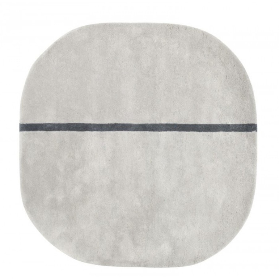 Textile Textile | Normann Copenhagen Oona Carpet Gray Cm 140 X 140