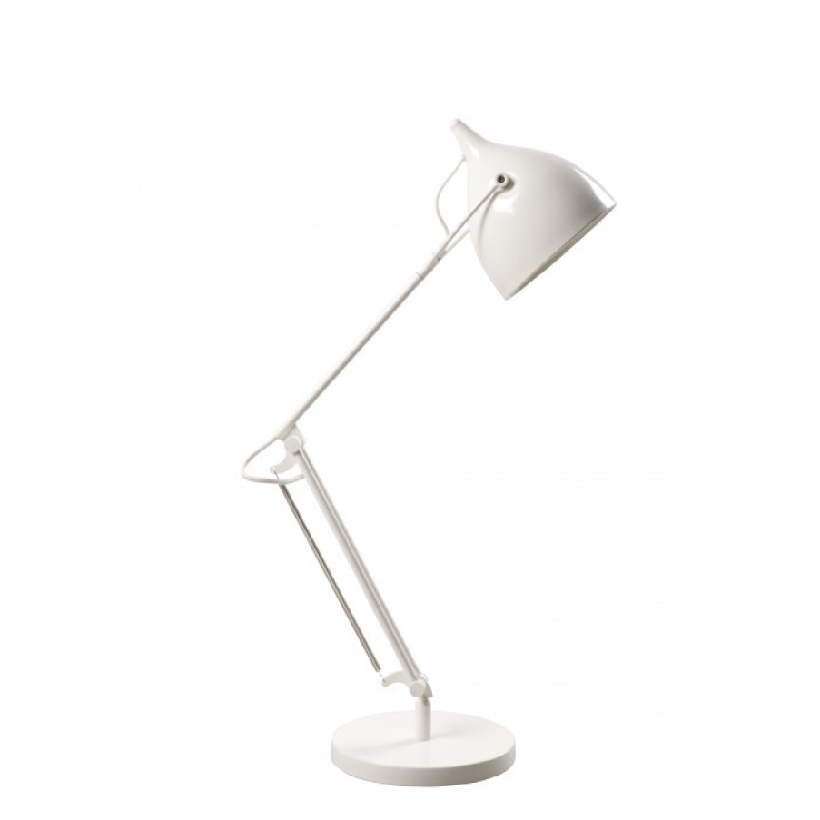 Relief Relief | Zuiver Reader Bureaulamp Wit Cm Dia22