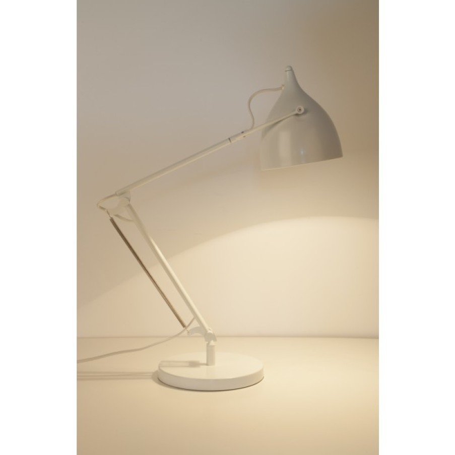 Relief Relief | Zuiver Reader Bureaulamp Wit Cm Dia22