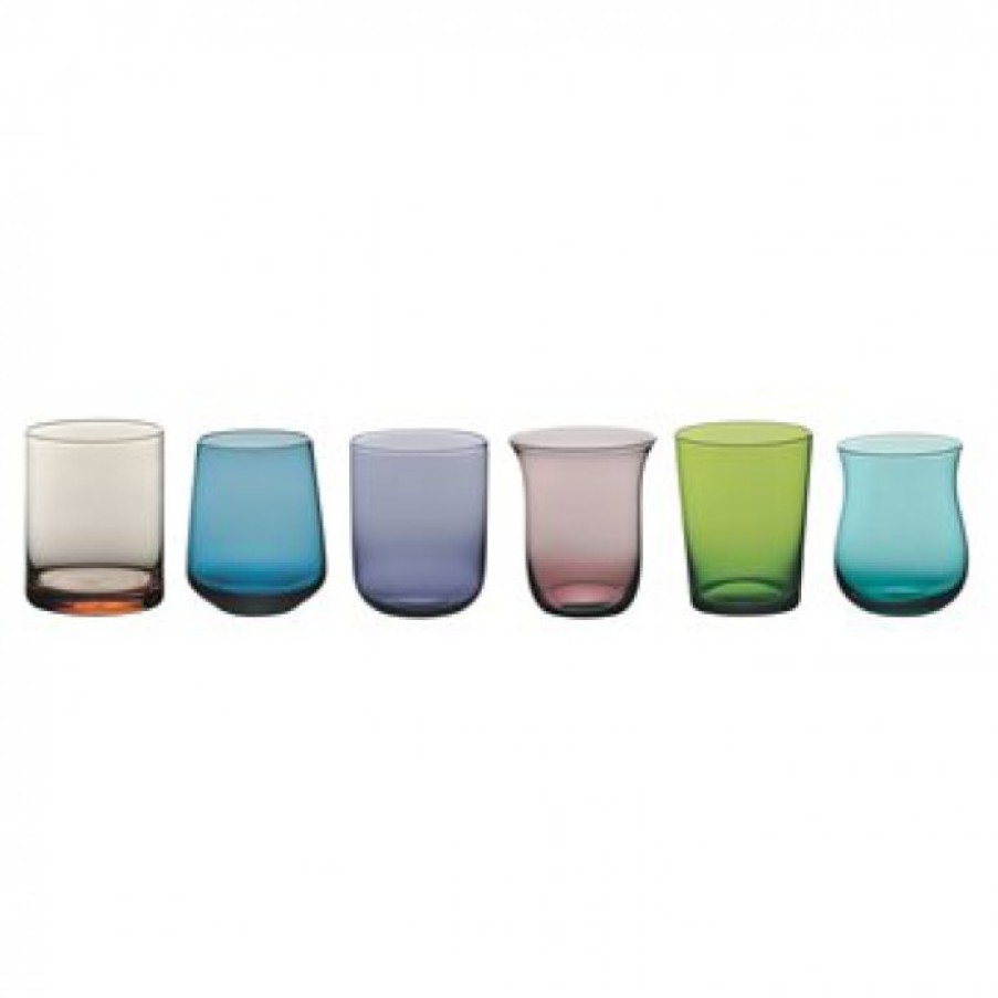 Decor Decor | Bitossi Desigual Glasses Colored Set Of 6 Cm H10