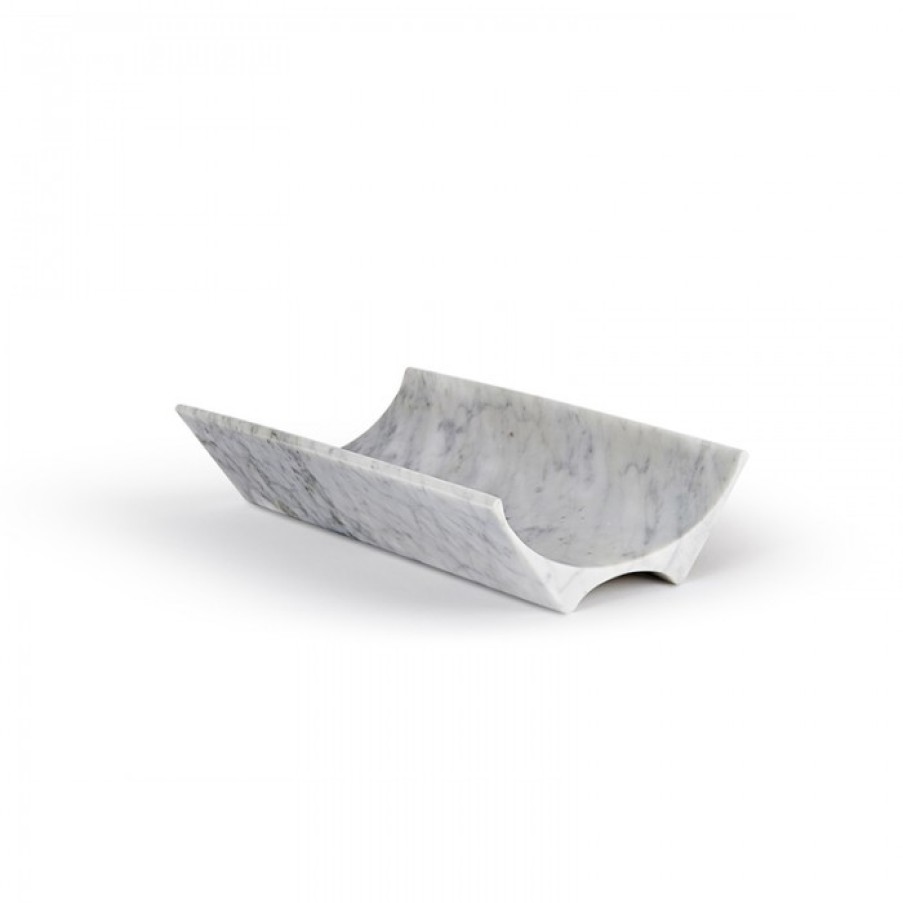 Decor Decor | Atipico Arca Carrara Bowl Cm 30 X 17.5 X H6.5