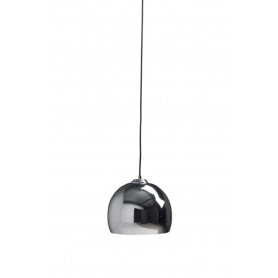 Relief Hanging lamps | Pure Big Glow Pendant Chrome Cm Dia27 X H21