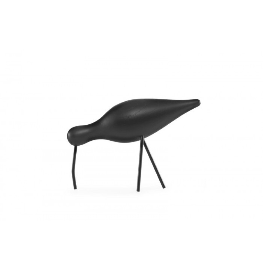 Decor Homepage Products | Normann Copenhagen Shorebird Large Black Cm W22 X H14 X D6.5