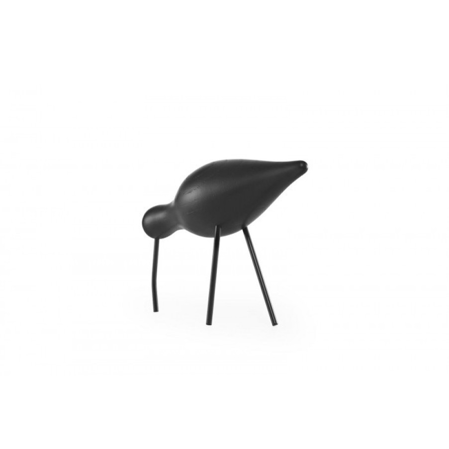 Decor Homepage Products | Normann Copenhagen Shorebird Large Black Cm W22 X H14 X D6.5