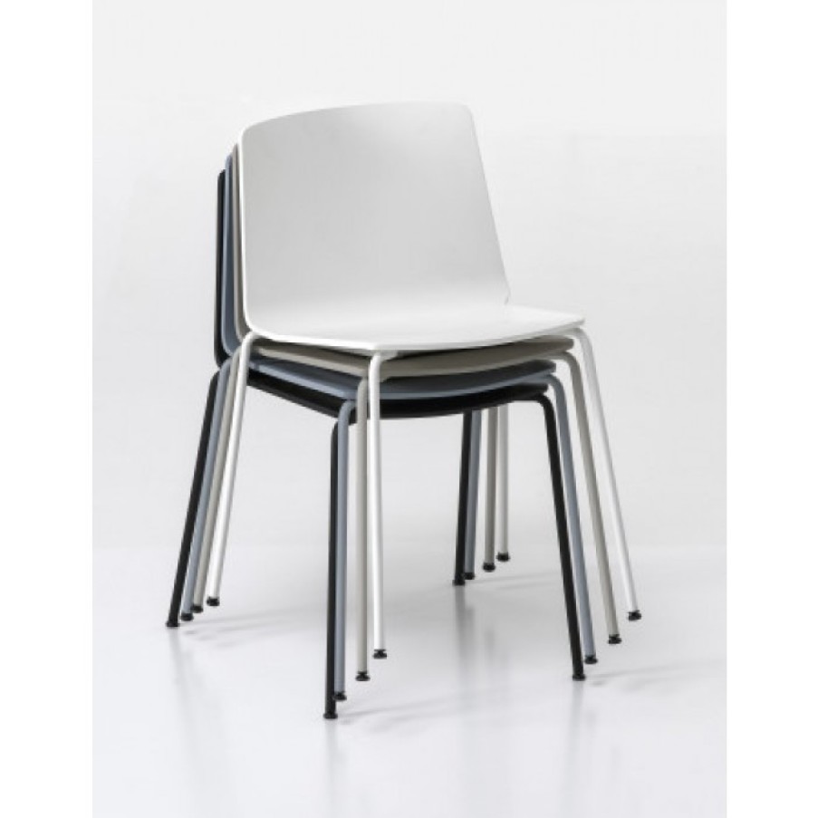 Furniture Furniture Chairs | Kristalia Rama Stoel Zwart Cm 54 X 54 X H75