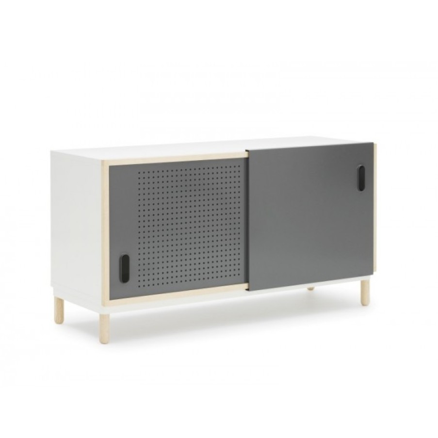 Furniture Furniture Dressers | Normann Copenhagen Kabino Cabinet Gray Cm 114 X 42 X H61