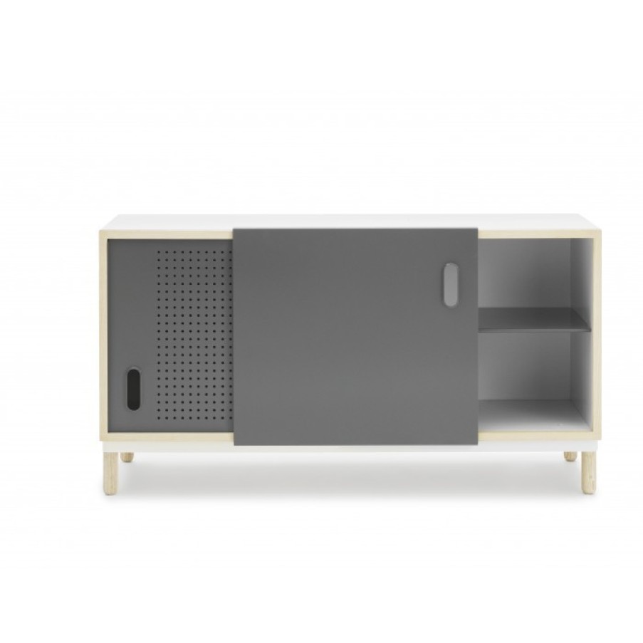 Furniture Furniture Dressers | Normann Copenhagen Kabino Cabinet Gray Cm 114 X 42 X H61