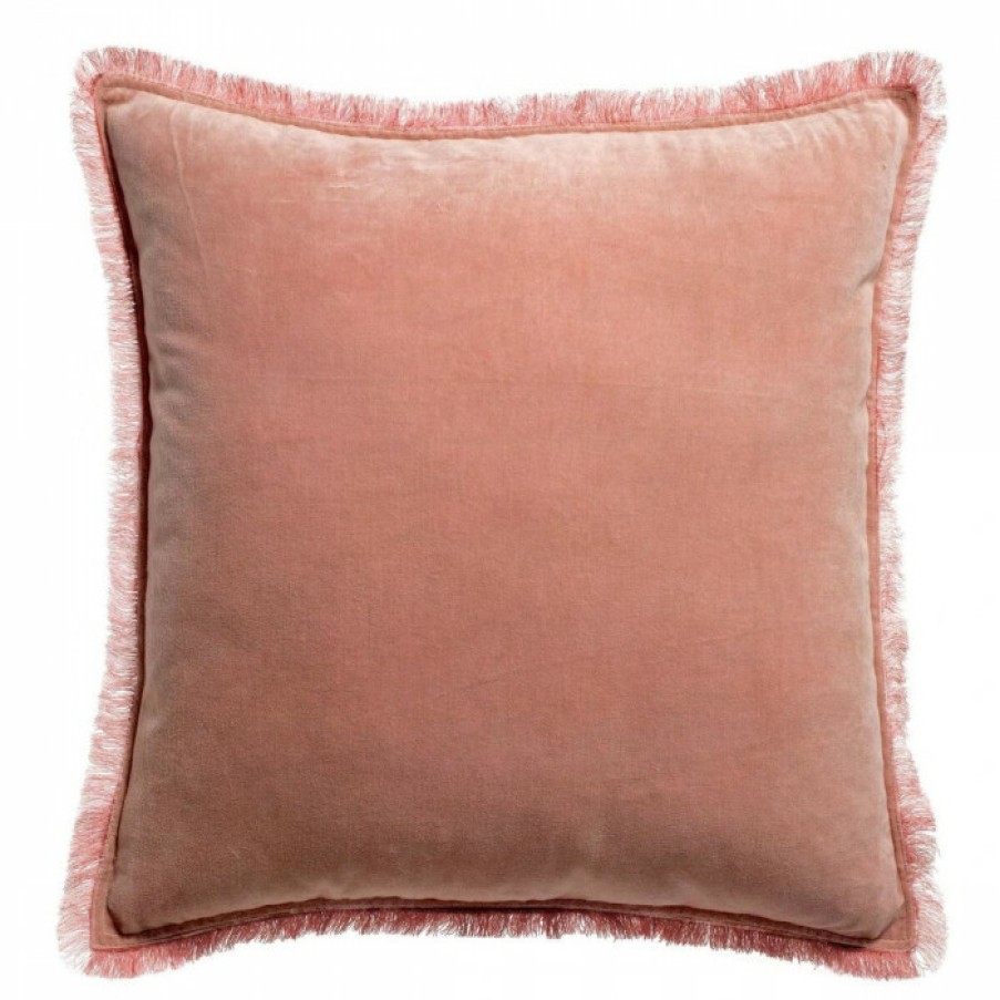 Textile Textile | Vivaraise Cushion Uni Fara Pink 45X45 - Set Of Two