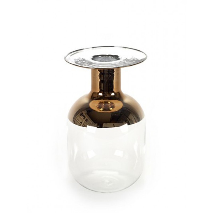 Decor Decor | Serax Bottle Gold Giorgio Small Cm Dia15 X H25