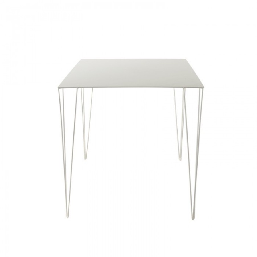 Furniture Furniture Dining Tables | Atipico Chele Table White Cm 70 X 70 X H75