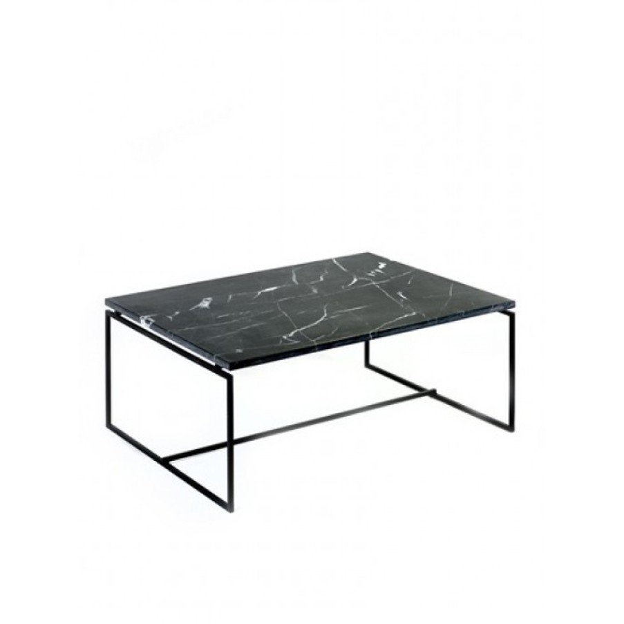 Furniture Furniture Side And Coffee Tables | Serax Dialect Table Black Marble Cm 60 X 80 X H32