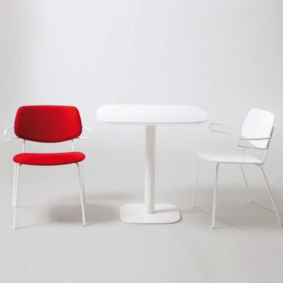 Furniture Furniture Dining Tables | Billiani Doll Table White Cm 80 X 80 X H75