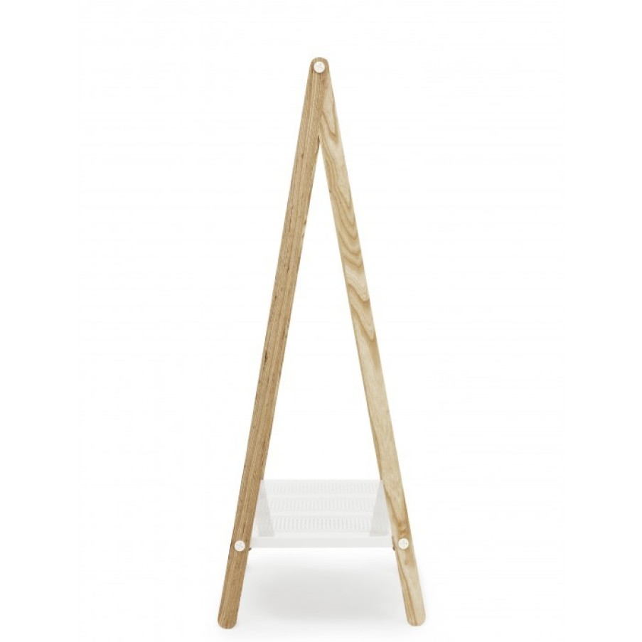 Furniture Furniture Clothing Furniture | Normann Copenhagen Toj Rack Large White Cm 120 X 59.5 X H160