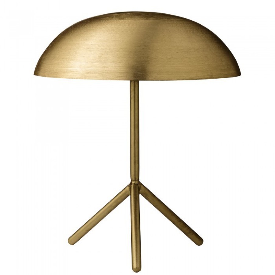 Relief Relief | Bloomingville Tripod Table Lamp Brass Cm Dia35 X H40