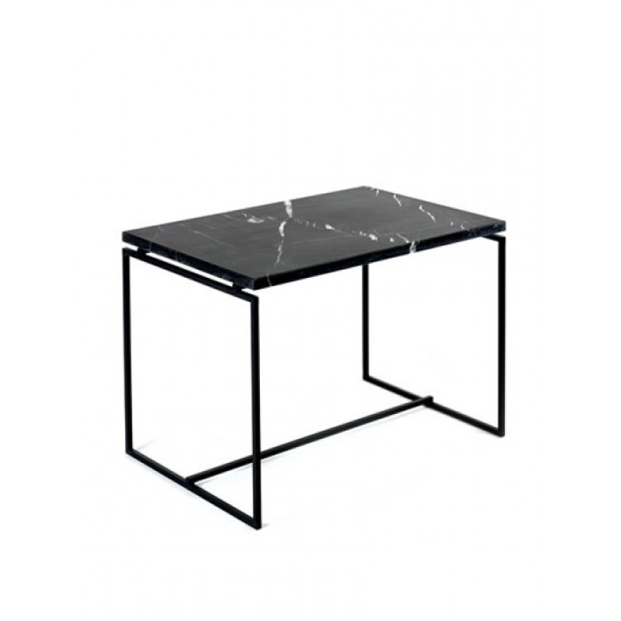 Furniture Furniture Side And Coffee Tables | Serax Dialect Table Black Marble Cm 60 X 40 X H42