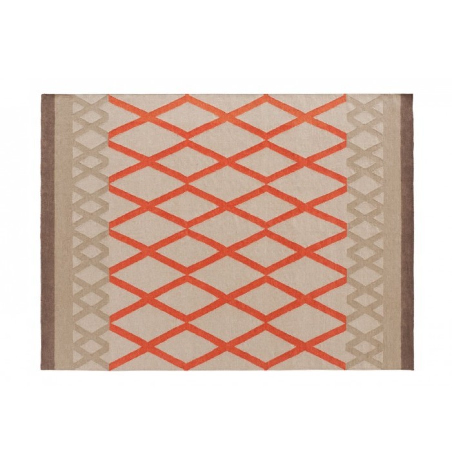 Textile Textile | Gan Sioux Carpet Orange