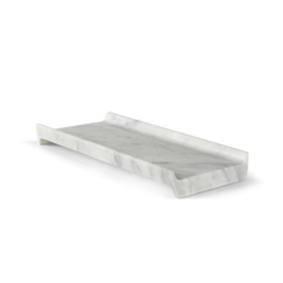 Decor Decor | Atipico Slitta Carrara Bowl Cm 40 X 17.5 X H4.5