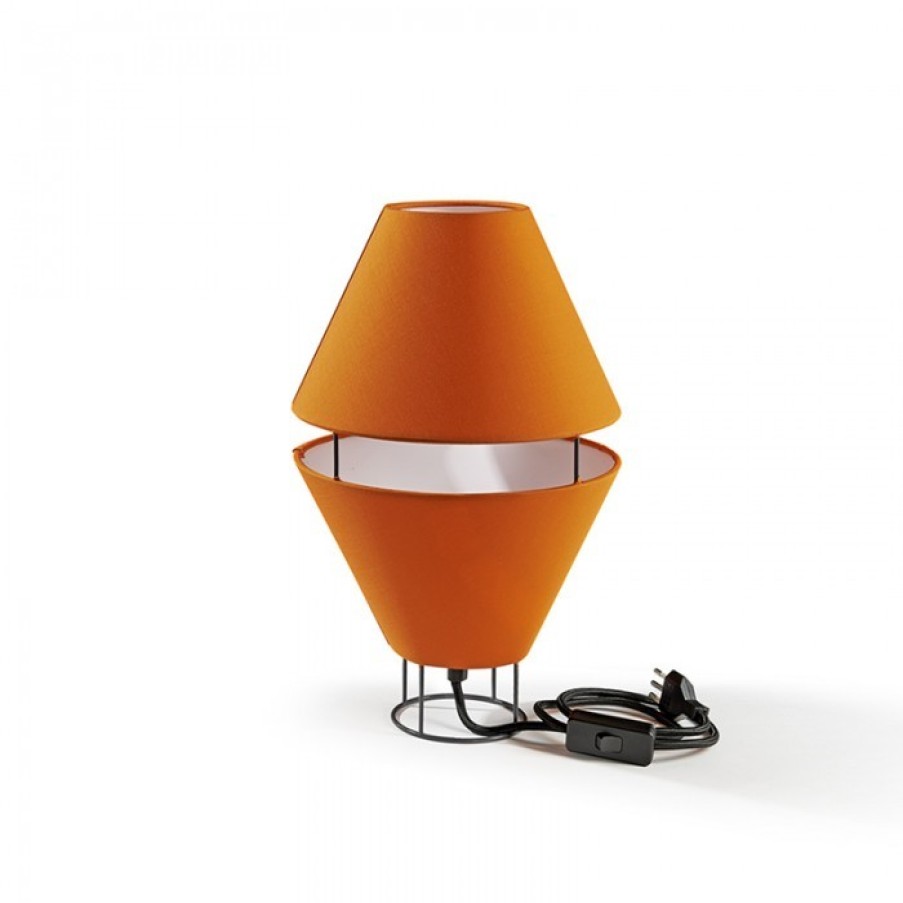 Relief Relief | Atipico Balloon Lamp Grijs/Oranje Mm Dia230 X H360