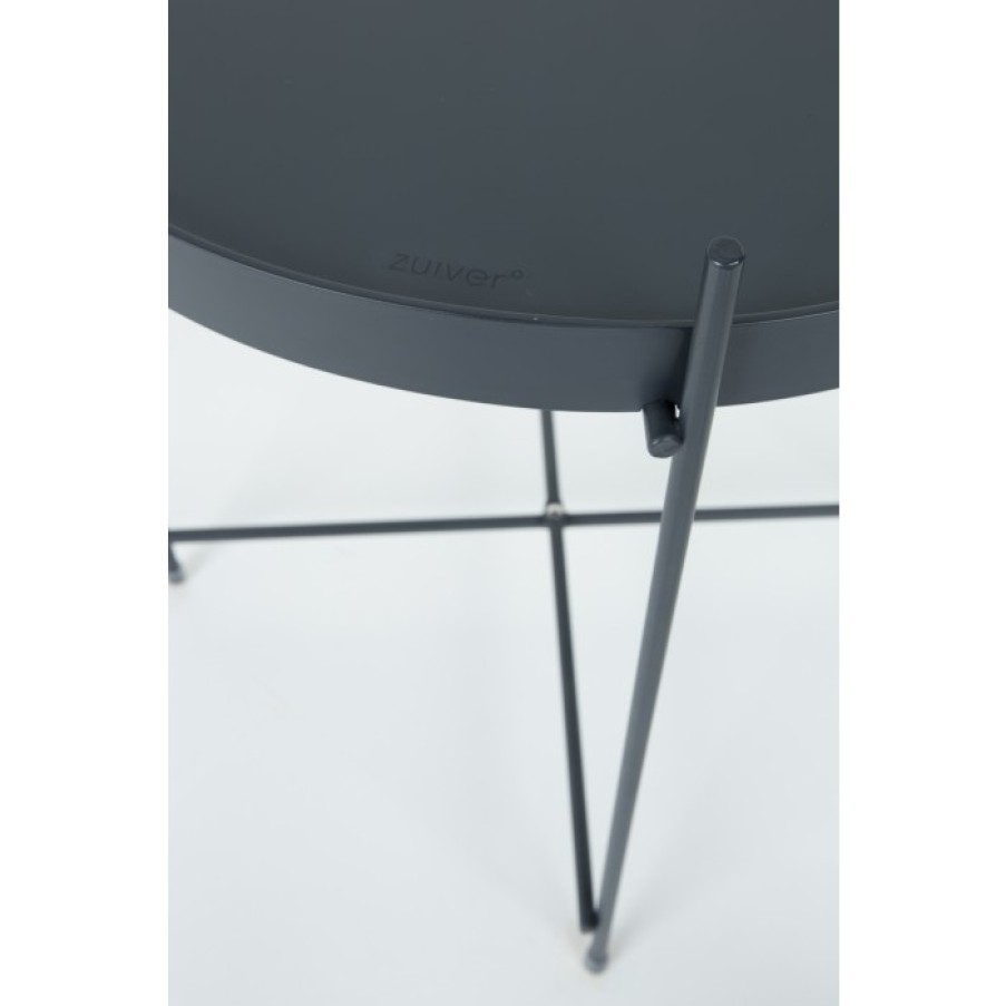 Furniture Furniture Side And Coffee Tables | Zuiver Cupid Table Small Black Cm Dia43 X H45