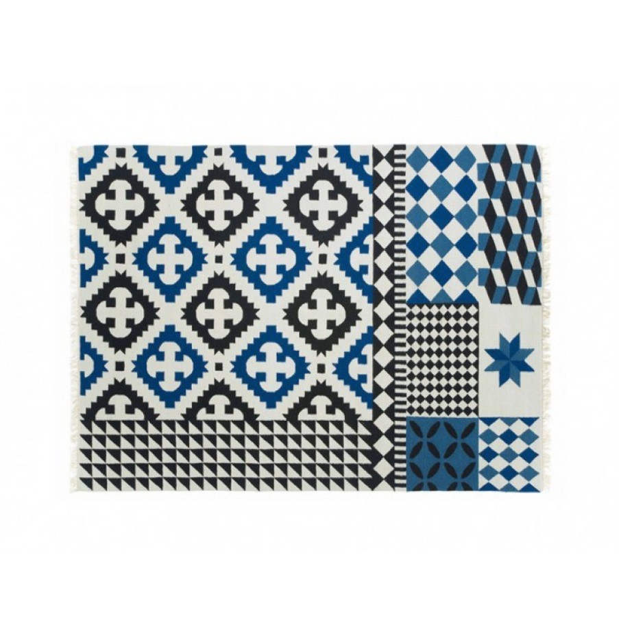 Textile Textile | Gan Palermo Tapijt Blauw