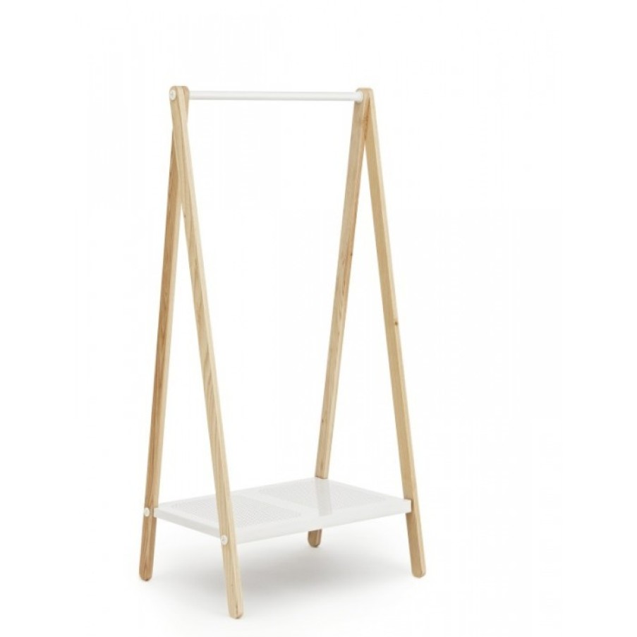 Furniture Furniture Clothing Furniture | Normann Copenhagen Toj Rek Small Wit Cm 74 X 59,5 X H160