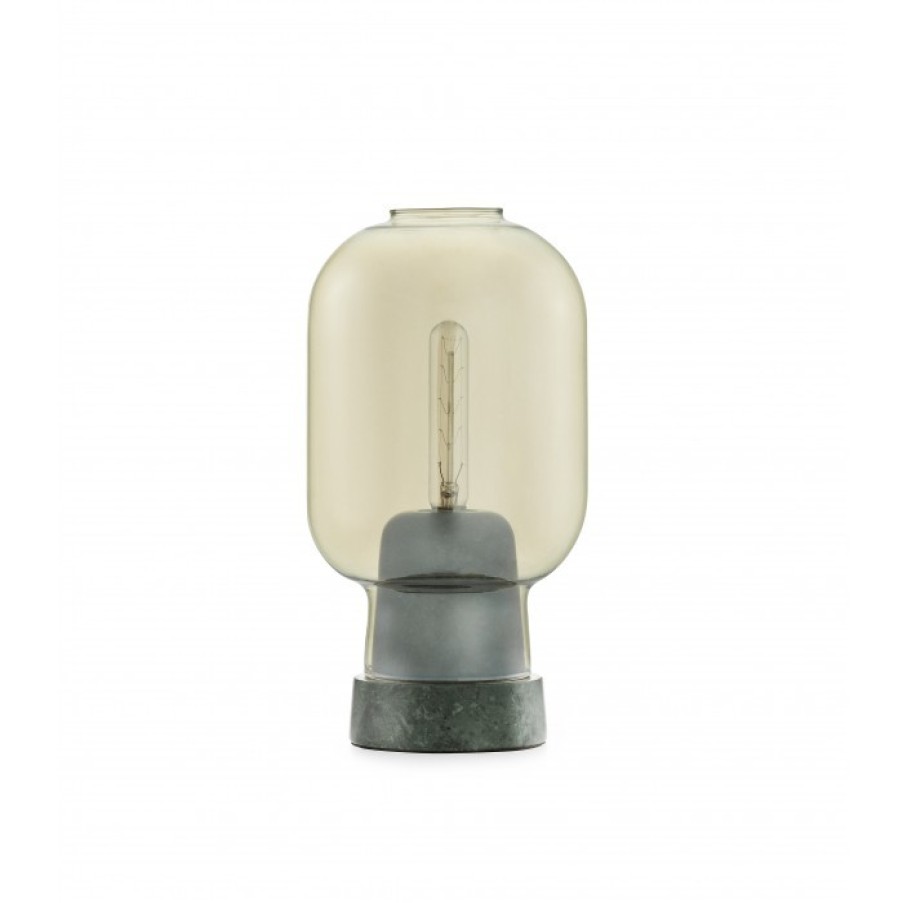 Relief Relief | Normann Copenhagen Amp Table Lamp Gold/Green Cm Dia14 X H26.5