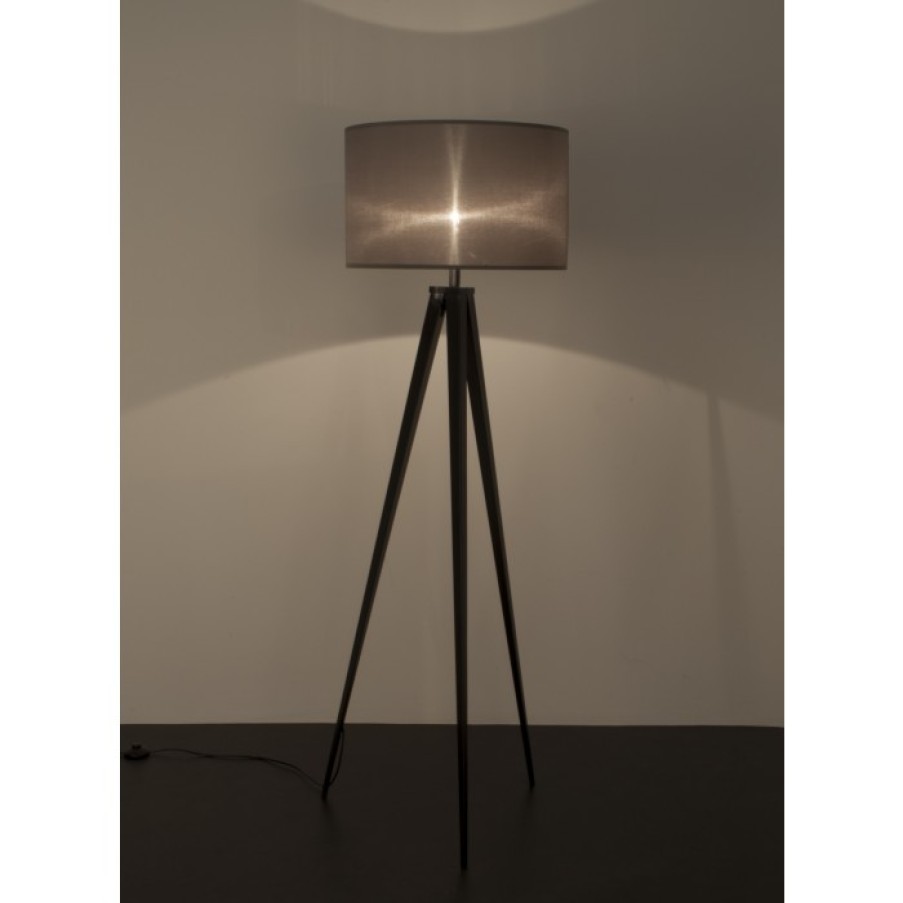 Relief Relief | Zuiver Tripod Standing Lamp Black/Gray Cm Dia50 X H157