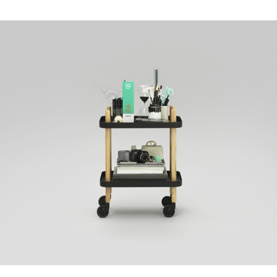 Room Outlet | Normann Copenhagen Block Table Black Cm 50 X 35 X H64