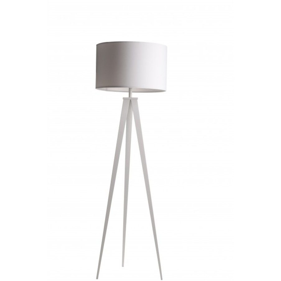 Relief Relief | Zuiver Tripod Standing Lamp White Cm Dia50 X H157