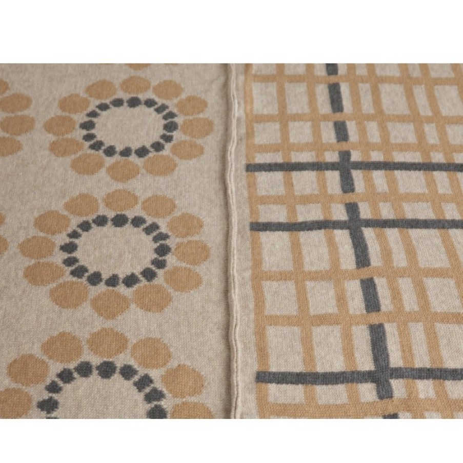 Textile Textile | Ilaria.I Plaid Beige Cm 185 X 130