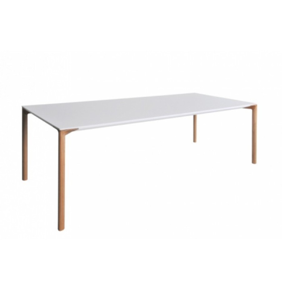 Furniture Furniture Dining Tables | Kristalia Boiacca Tafel Eik/Wit Cm 240 X 100