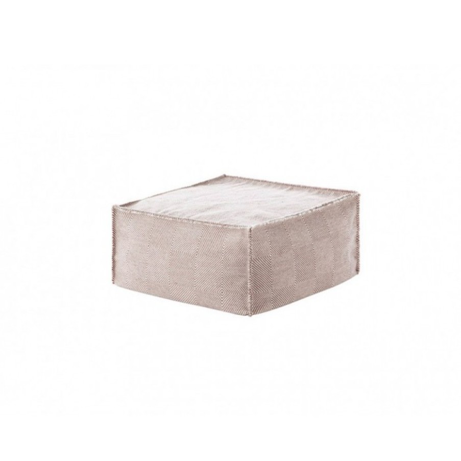 Furniture Furniture | Gan Sail Pouf Taupe Cm 75 X 75 X H35