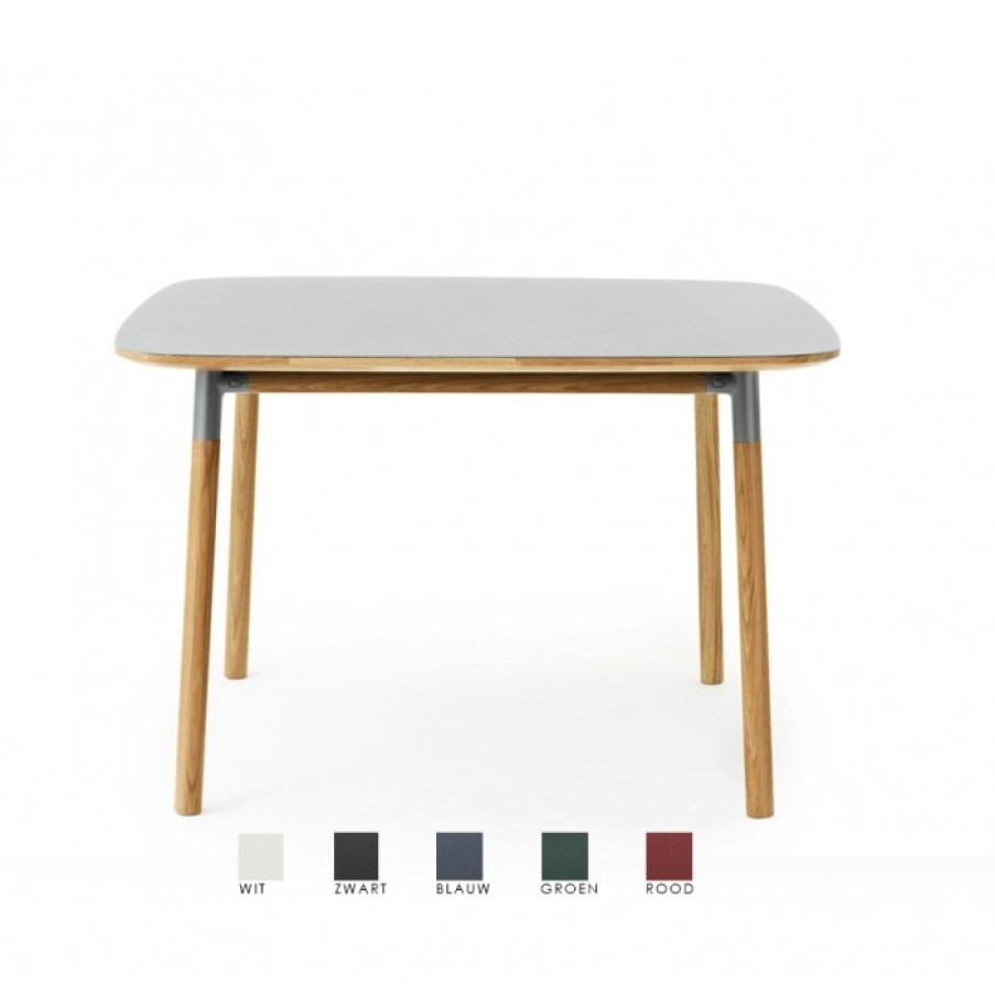 Furniture Furniture Dining Tables | Normann Copenhagen Form Table Oak Legs Cm 120 X 120 X H74.4