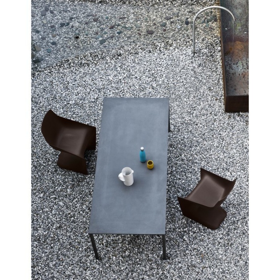 Furniture Furniture Dining Tables | Kristalia Boiacca Tafel Beton Cm 140