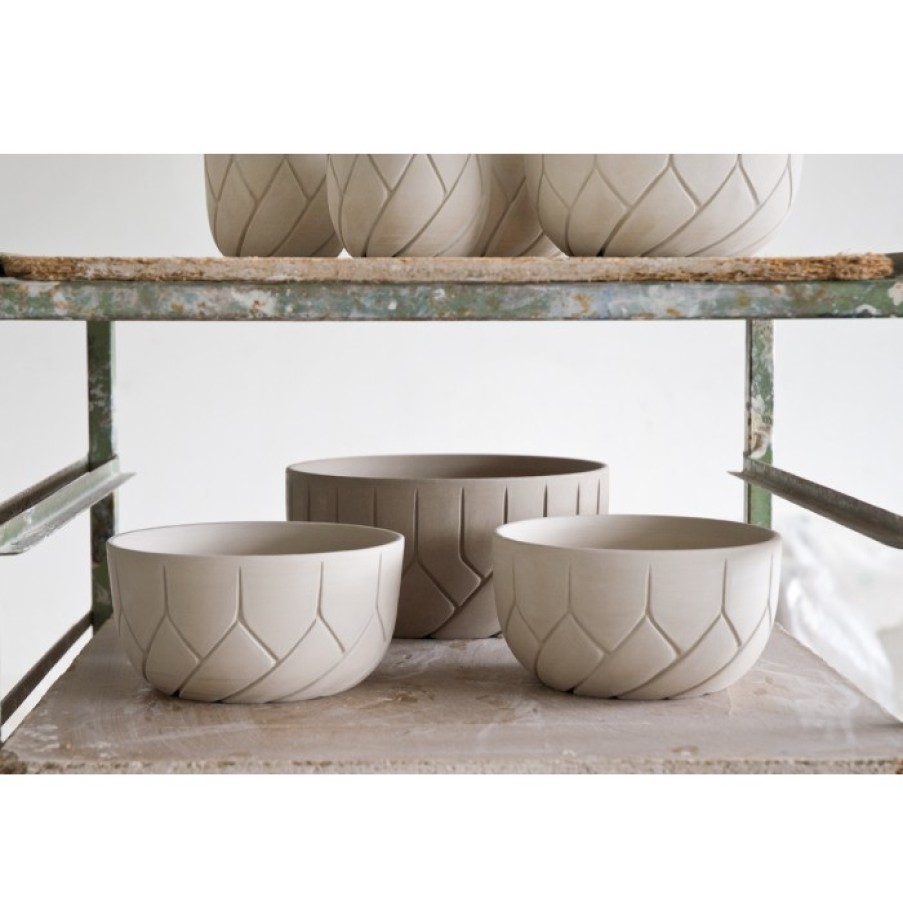 Decor Decor | Atipico Frattali Bowl Dia 12.4/18 X H9 Ceramic