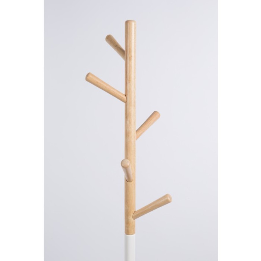 Relief Furniture | Zuiver Table Tree Wood/White Cm Dia 40 X H160