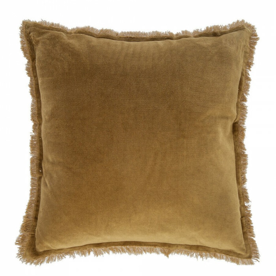 Textile Textile | Vivaraise Cushion Uni Fara Bronze 45X45 - Set Of Two