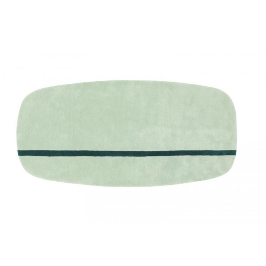 Textile Textile | Normann Copenhagen Oona Tapijt Groen Cm 90 X 200