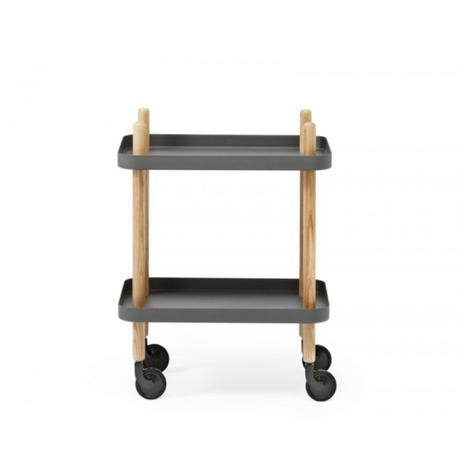 Furniture Furniture Side And Coffee Tables | Normann Copenhagen Block Table Cm 50 X 35 X H64