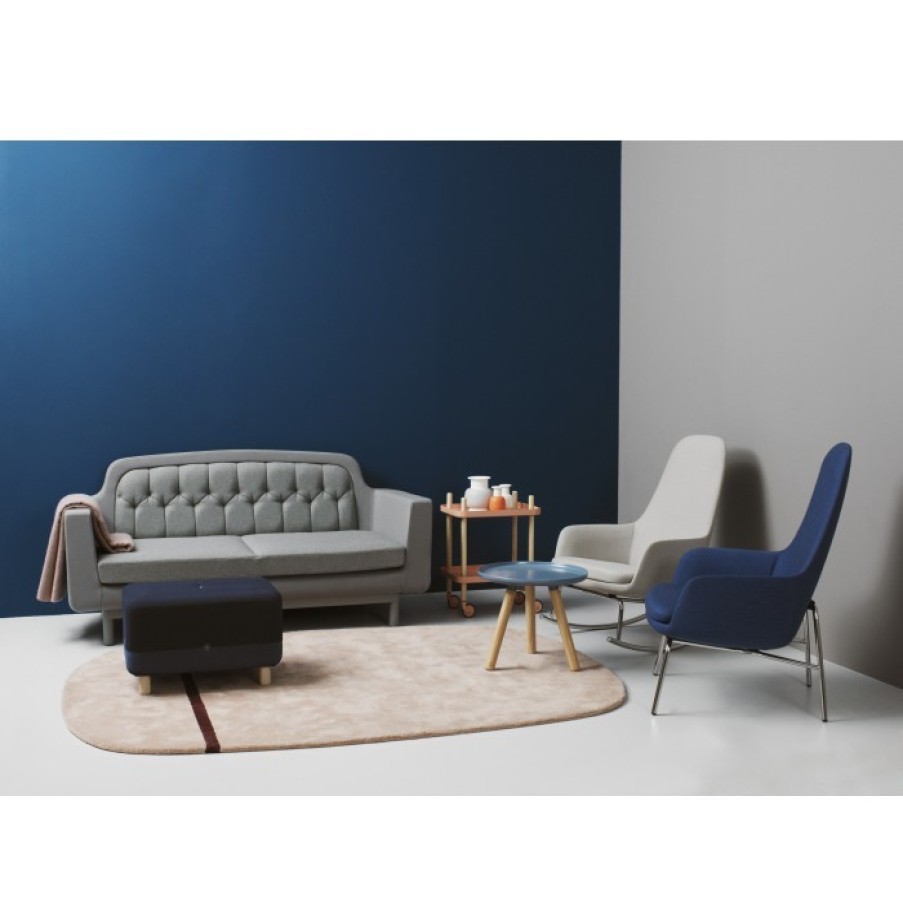 Furniture Furniture Relaxation Chairs | Normann Copenhagen Era Lounge Low Eik Cm 75 X 72 X H77