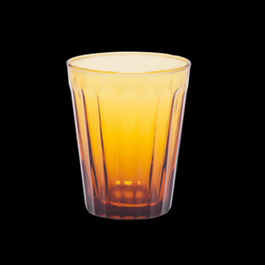 Decor Decor | Bitossi Lucca Water Glass Per Set Of 6 Cm Dia9.5 X H11.5 Amber