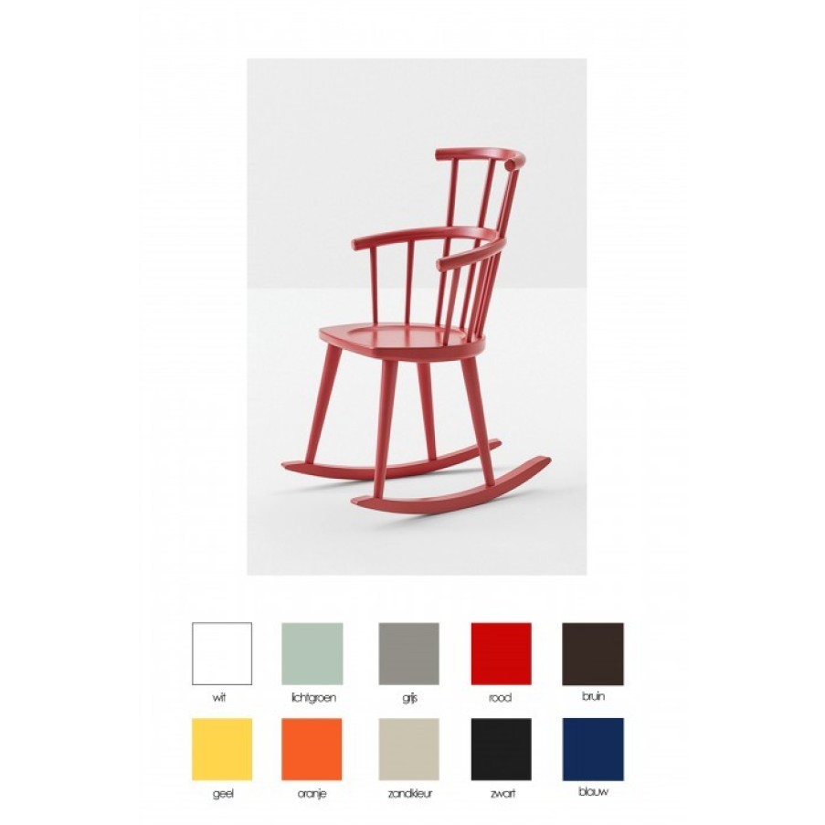 Furniture Furniture Rocking Chairs | Billiani W Rocking Chair Cm 59 X 65 X H94.5