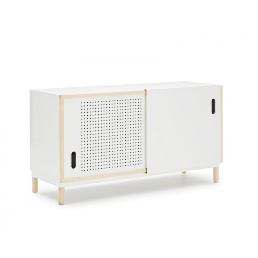 Furniture Furniture Dressers | Normann Copenhagen Kabino Cabinet White Cm 114 X 42 X H61