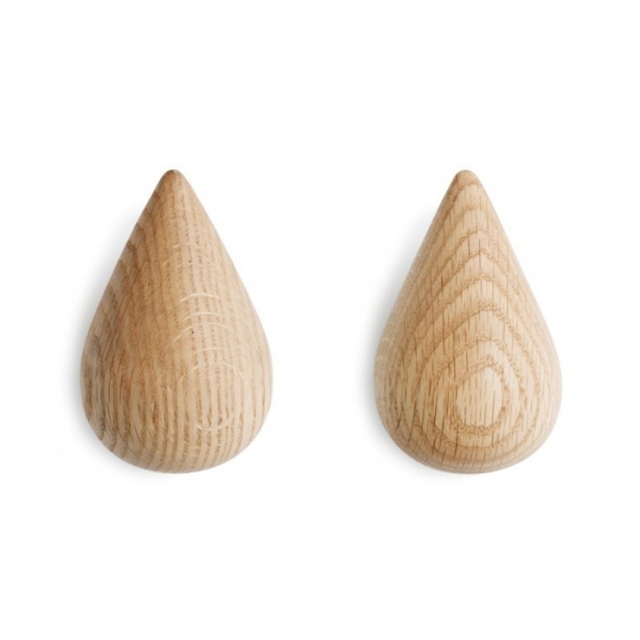 Relief Decor | Normann Copenhagen Dropit Small Set Of 2 Natural Mm 77 X 50 X 80