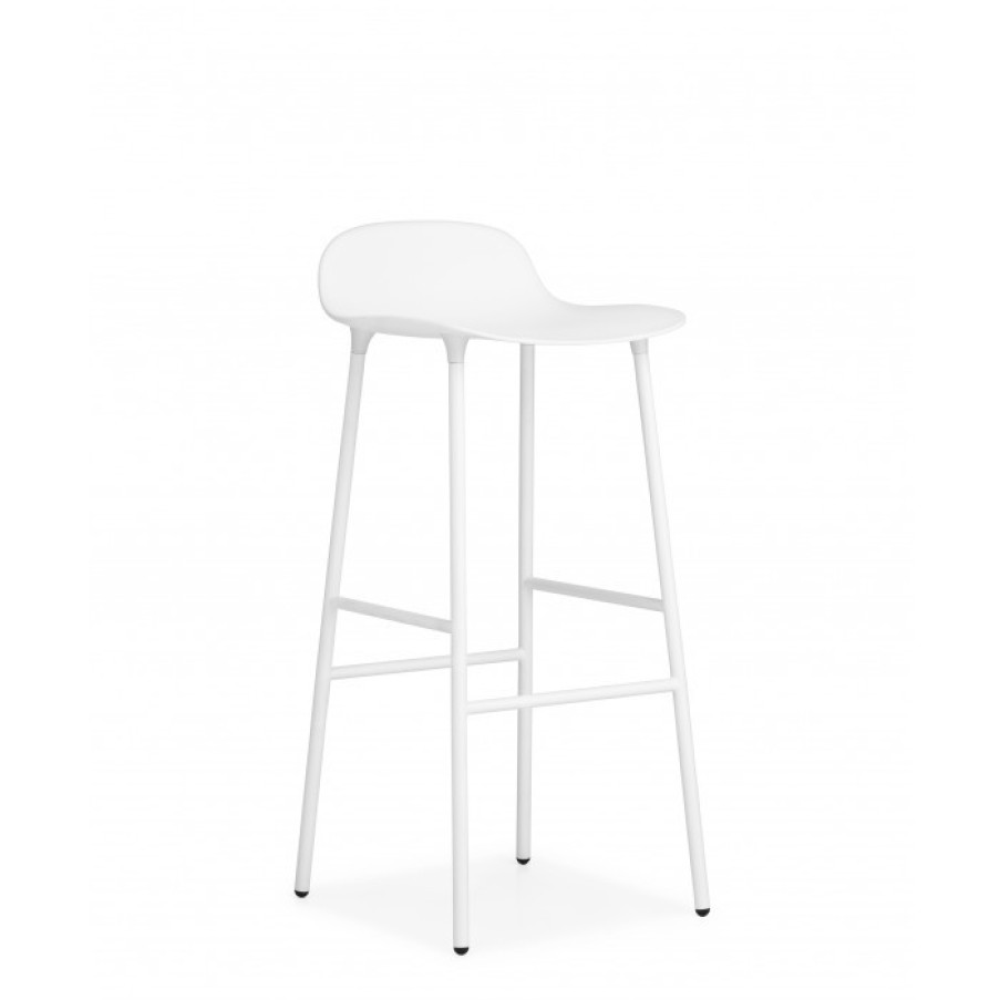 Furniture Furniture Bar Chairs | Normann Copenhagen Form Barstoel Set Van 2 Cm 44 X 44 X H87