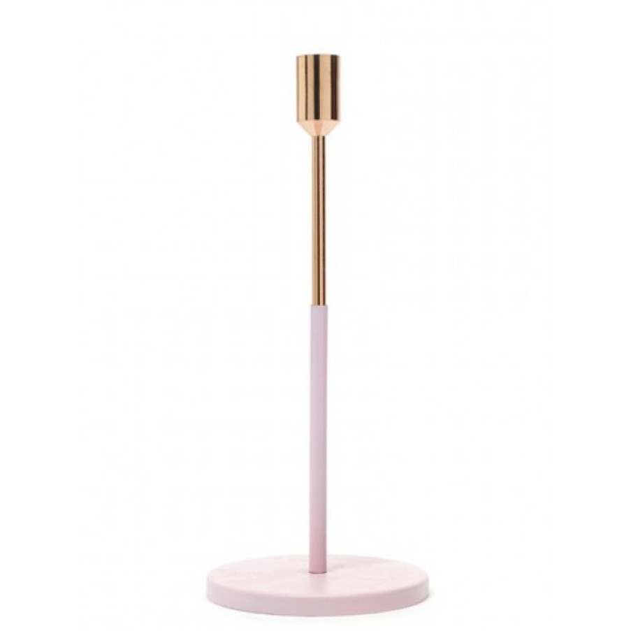 Decor Decor | Serax Candlestick Copper/Rose Cm Dia12 X H27